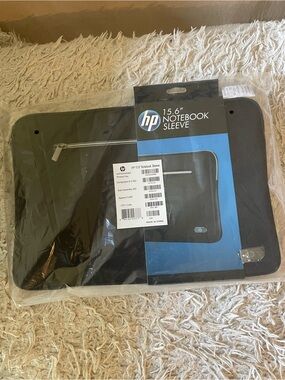 New HP 15.6" Black Notebook Sleeve - Durable Laptop Protection